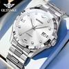 OUPINKE 3199 Real Diamond Men's Watches Swiss Certificated Automatic Mechanical Man Watch High-end Luxury Brand Original Watches