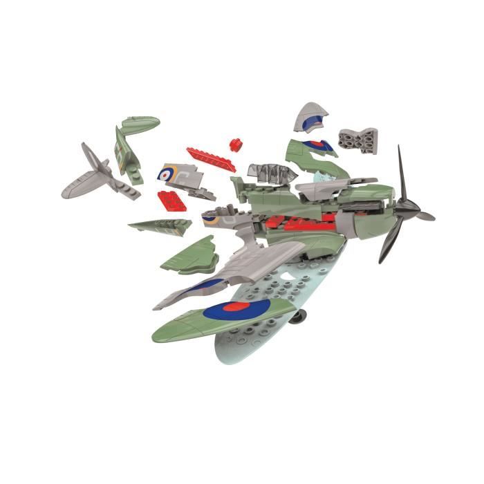 Maquette Airfix QUICKBUILD D-Day Spitfire - Enfant - 5 ans et plus - Mixte - Pré-coloré - Plastique
