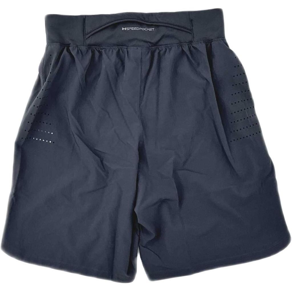 Under Armour Solid Color Logo Print Casual Shorts Men Shorts Dark-Gray 1383270-025