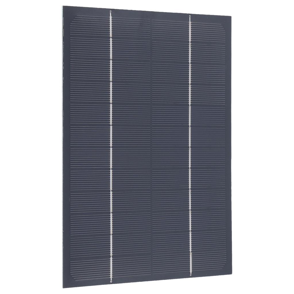 Solar Panel Waterproof 6W 12V DIY Solar Panel for Solar Toys Lights Displays Scientific Projects