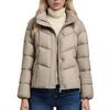Women's Stand-up Collar Versatile Loose Warm Fashionable Cotton Jacket