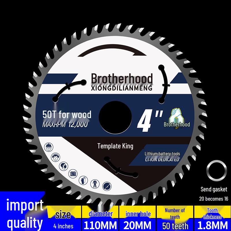 Imported Hard Alloy Circular Saw Blade for Wood and Table Saws