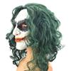 Halloween Clown Mask Dark Knight Batman Green-Haired Clown Mask Headgear Masquerade Party Props