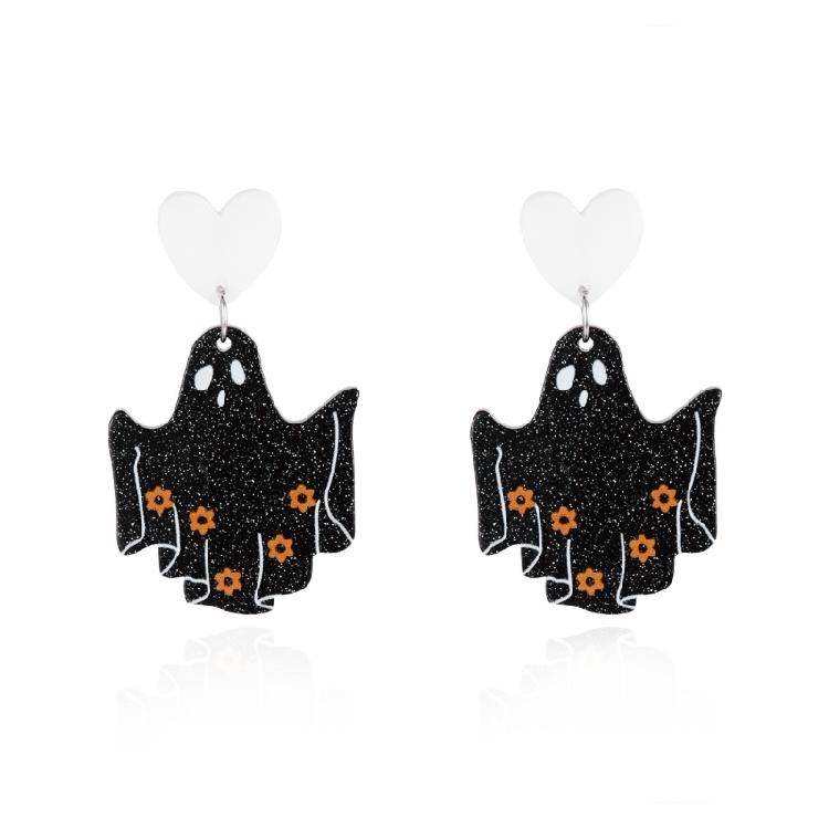 Halloween Themed Celebration Drop Earrings Acrylic Materials Ear Accessories Costume Party Jewelry Gift