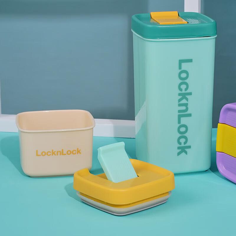 LocknLock Playful Sealed Jar 3-Piece Set