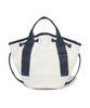 Covernat Woman Drawstring Tote Bag Ivory