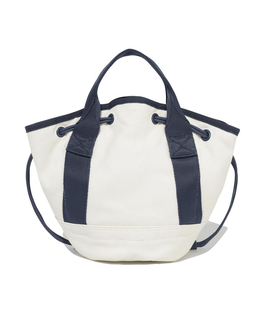 Covernat Woman Drawstring Tote Bag Ivory