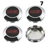 1 Juego/4 Piezas Diámetro Exterior 76MM / Diámetro Interior 72MM Tapa Para Llantas Tapacubos Centrales con Logo OZ Tapa de Rueda de Coche Deportivo Tapacubos