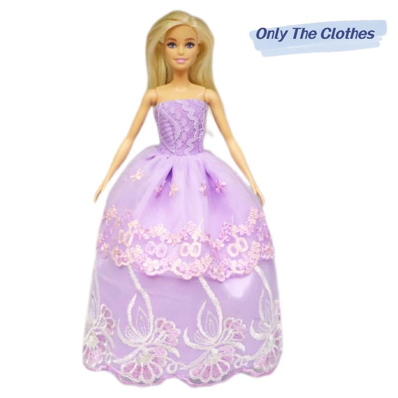 

Одежда для кукол BJD для детей, платье принцессы, игрушка, свадебное платье, импорт из Китая Light Purple