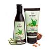 Nat Habit Aloe Peanut Shampoo & Conditioner Combo for Women & Men| Aloevera, Amla Reetha Shikakai Daily Cleanser for Soft & Hair Moisture Natural P