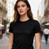 Summer Quick-Drying T-shirt Crew Neck Short Sleeve Solid Color Tee Breathable Casual Tee Shirt for Boys Girls Men Women Fitness