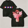 Unbesiegbares gewaschenes T-Shirt Anime-Liebhaber Harajuku Neues Modell Übergroß Vintage Locker Streetwear Unisex Heißes Produkt Bequem weich