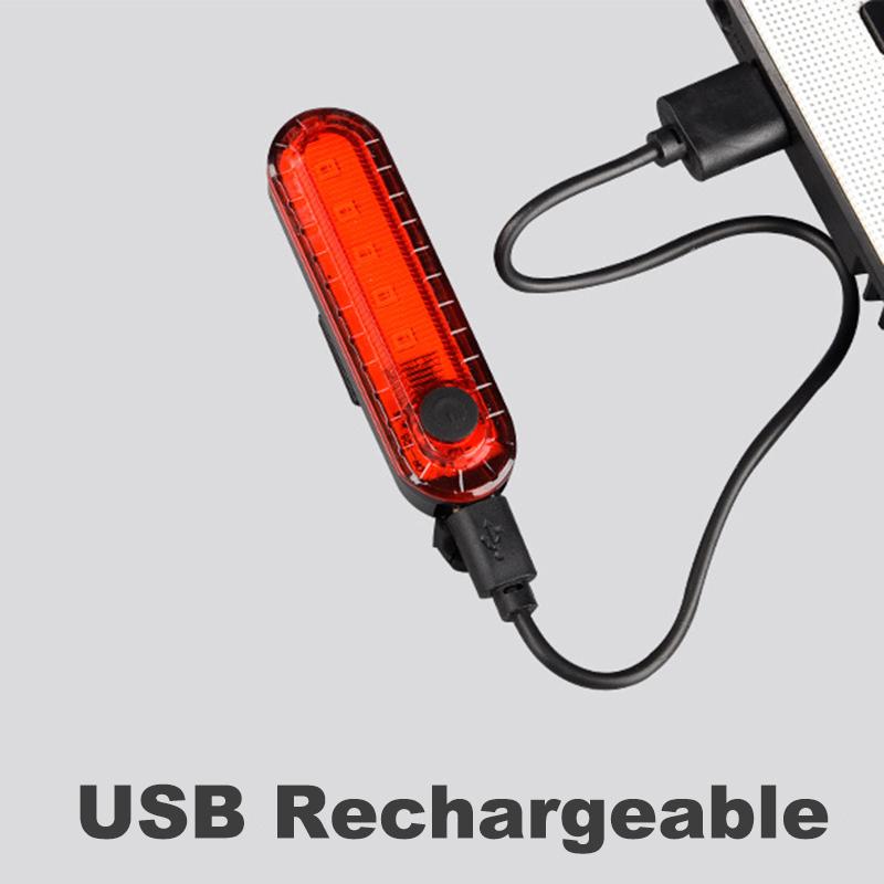 Rear Bike Tail Light Rear Flashing Light Ultra Bright Bicycle Taillights Rechargeable Night Riding Cycling Safety Warning Lights