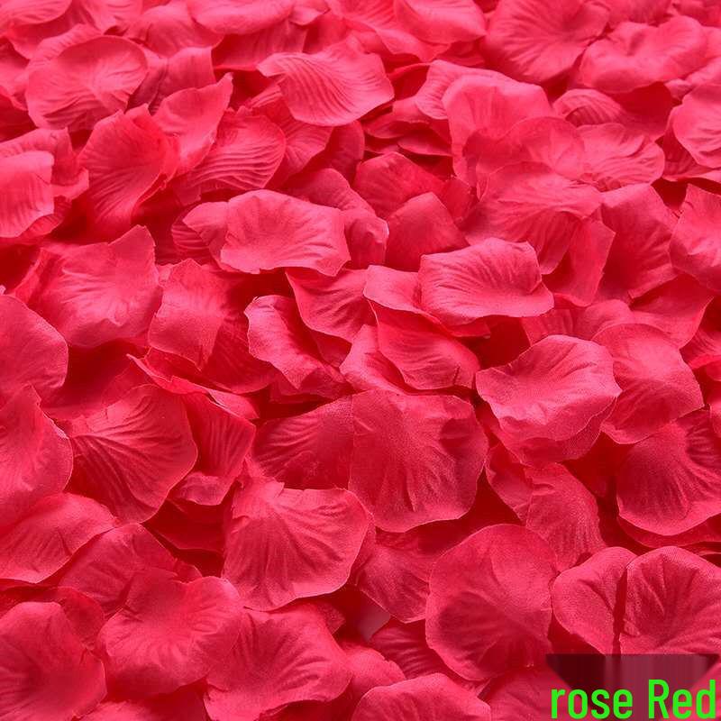 

Романтические украшения из лепестков роз для свадеб, предложений и Дня святого Валентина