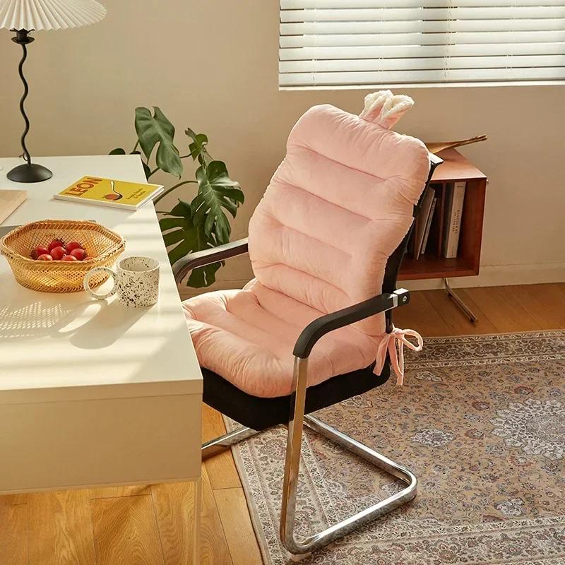

Crystal velvet cushion chair cushion winter students dormitory classroom restaurant office seat one cushion 45x85cm