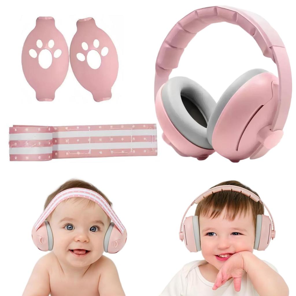 MAACKIA Soundproof Earmuffs for Children Elastic Band with 25dB Sound Reduction Hearing Protection for and Perfect for Live and Noise Reduction 1-48