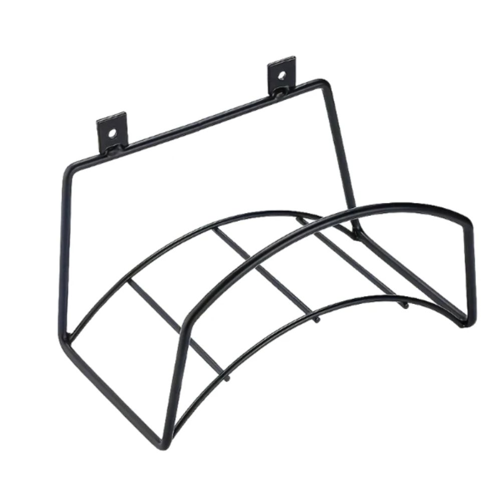 Multifunction Garden Hose Holder Detachable Iron Material Water Hose Stand Heavy Duty Decorative Design Wall Mount Bracket