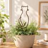 Weather Resistance Cat Plant Fixed Frame Hollow Out Plant Climbing Trellis  Greenhouse