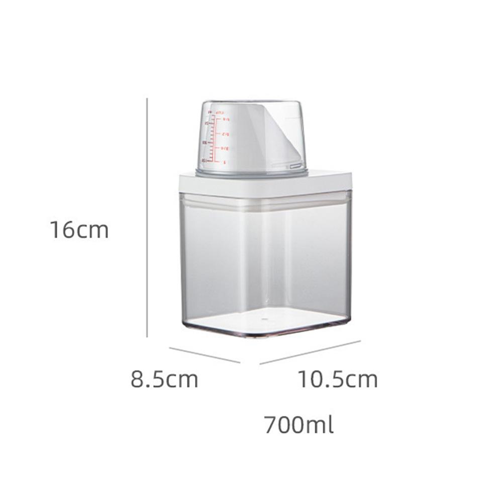 Soap Dispenser Soap Detergents Storage Box Lid Transparent