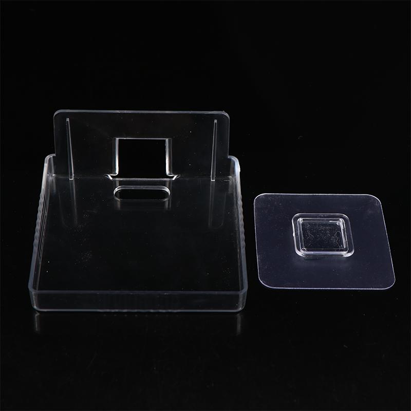 1Pc Floating Wall Shelf Bathroom Bedroom Speaker Phone Keys Toys No Drilling Shelves Holder Organizer Clear Monitoring Bracket