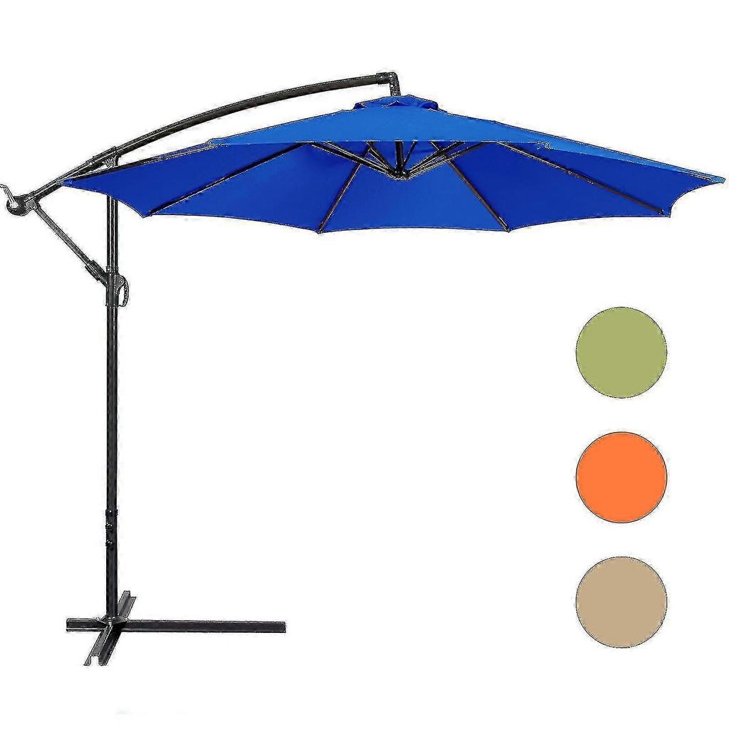 Replacement Fabric Garden Parasol Top Canopy Cover 6/8x Armrest Umbrella 2025