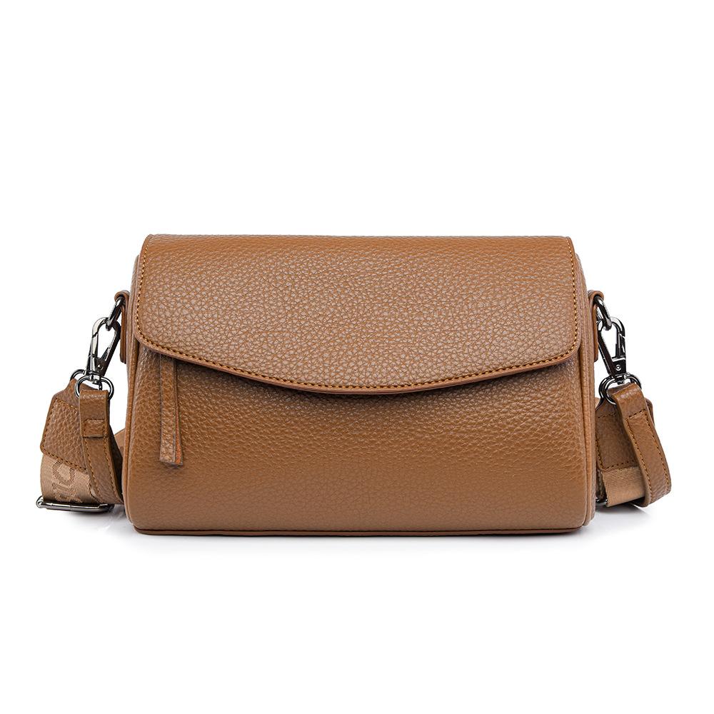 

Genuine Leather Women s Bag Luxury Square Women Shoulder Bags Minimalist Cowhide Female Crossbody Bag