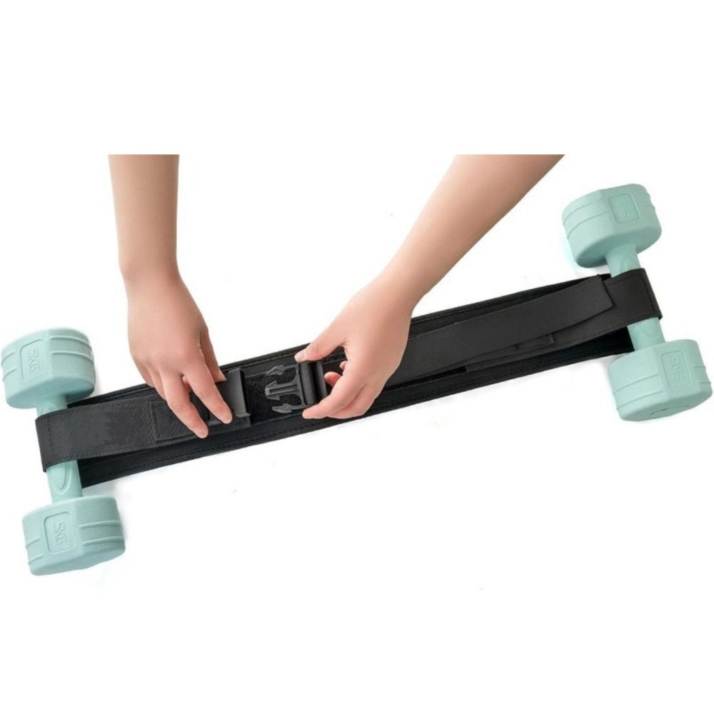 Easy To Use Hip Thrust Belt Pro-Grade Adjustable Dumbbell Booty Belt Enhance Strength Non Slip Waist Trainer Belt Home Workouts