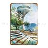 A Painting Metal Plaque Customize Living Room Cinema Home Mural Tin Sign Poster