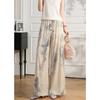 Bailuyu New Chinese Style Ink Print Wide-Leg Pants