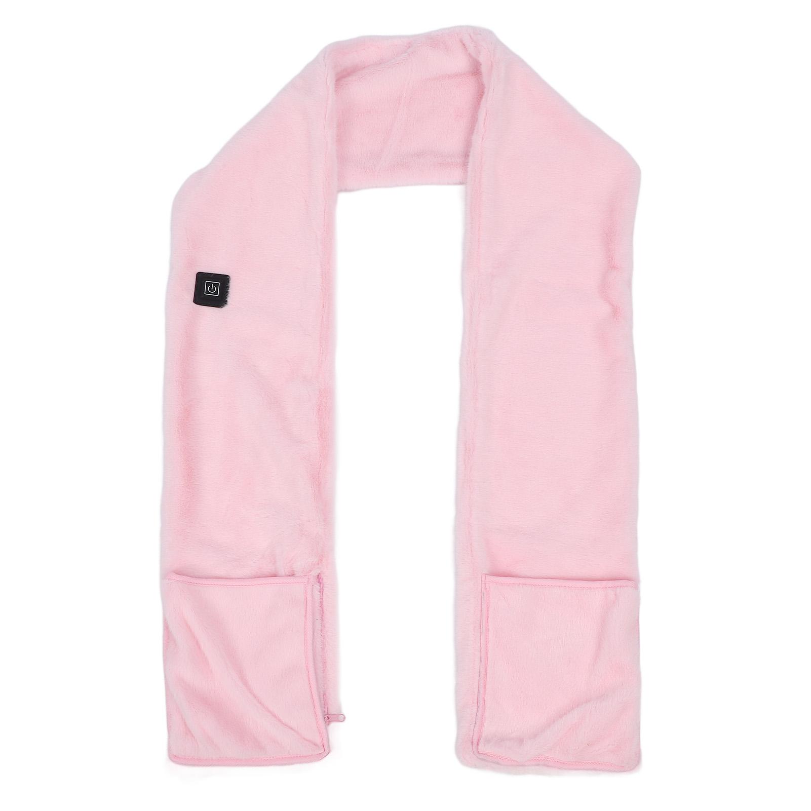 

Шарф с подогревом USB Защита от холода Долговечный Быстрый нагрев Мягкий Электрический шарф с подогревом Грелка для шеи для розовый