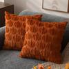 2pcs Orange Pumpkin Pillowcase Halloween Throw Pillow Cover Suitable for Living Room Bedroom Sofa exclude Pillow Insert