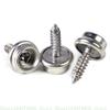 Fastener Stainless Steel Canvas Tent Marine Silver Tools Fastener Sockets Buttons Fasteners Tool
