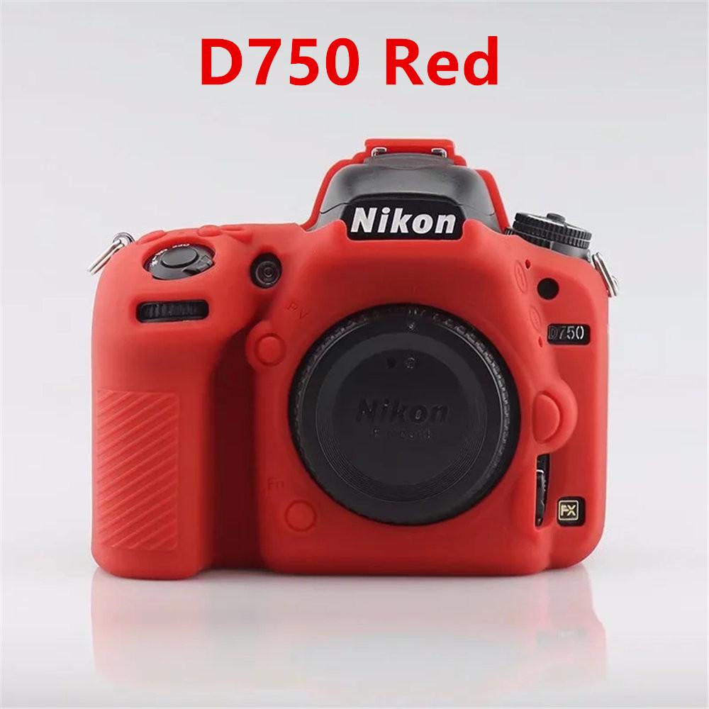 Soft Silicone Armor Camera Body Case For Nikon D600 D610 D7100 D7200 D7000 D5500 D5600 D7500 D5300 D750 D5200 Protective Cover
