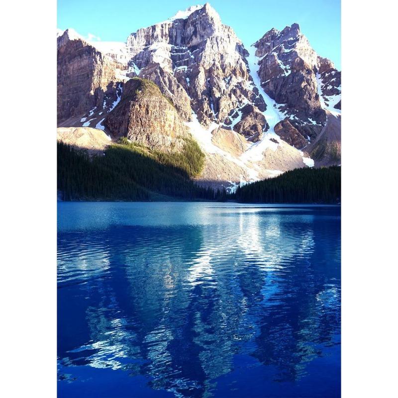 İskandinav doğal manzarası, yeşil orman, yol, dağ gölü, poster, tuval, resim, modern oturma odası için duvar sanatı,