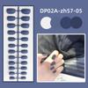 Wearable Short Round Head False Nails Detachable Press-on Nails New Solid Color Fake Nails  Women