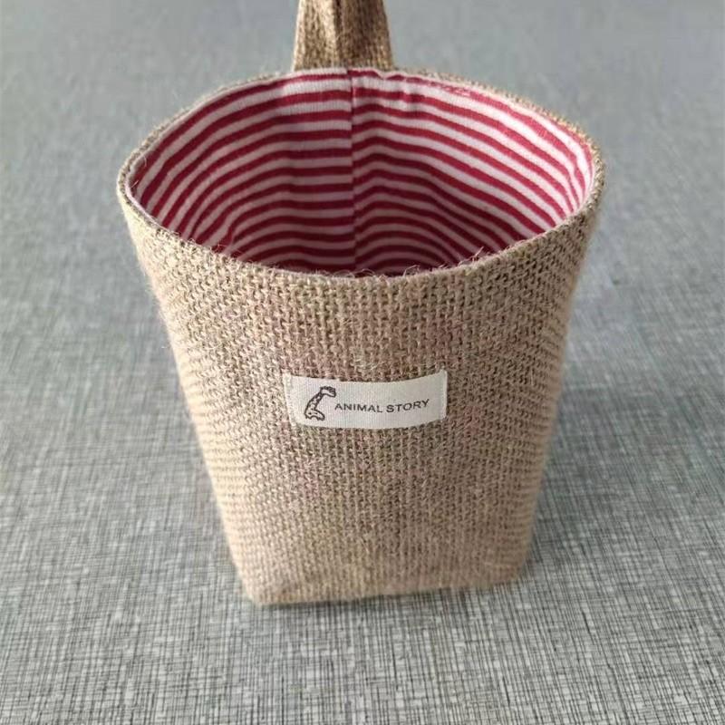 Джутовый настенный подвесной органайзер для хранения для двери ванной комнаты рабочего стола спальни кухни 628₽