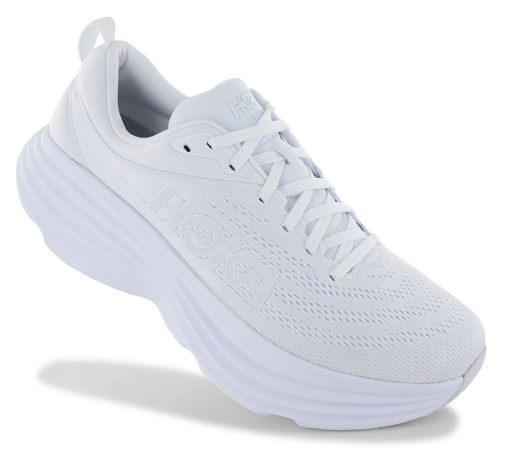 HOKA One One BONDI 8 - Men s Running Shoes White 1123202-WWH ORIGINAL EU 42 2/3 US 9 белый