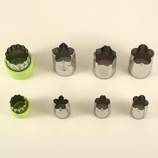 8 vnt./rinkinys Sausainių pjaustyklė Karščiui atspari Nelipni Apsaugota nuo deformacijų Greitas išėmimas iš formos „Pasidaryk pats“ Gėlės Gyvūno Sausainių pjaustyklė Virtuvės įrankis