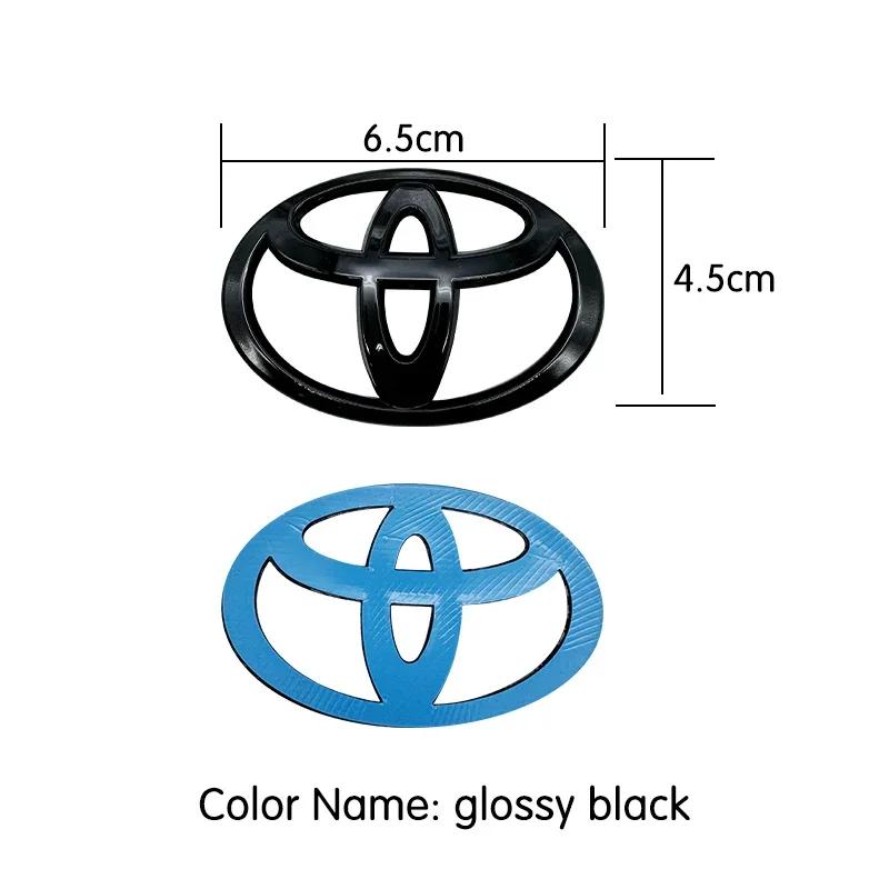 Bez demontáže Logo volantu Znaky na auto Samolepky pro Toyota Corolla Camry RAV4 Yaris Vios Hilux Prius CHR Příslušenství