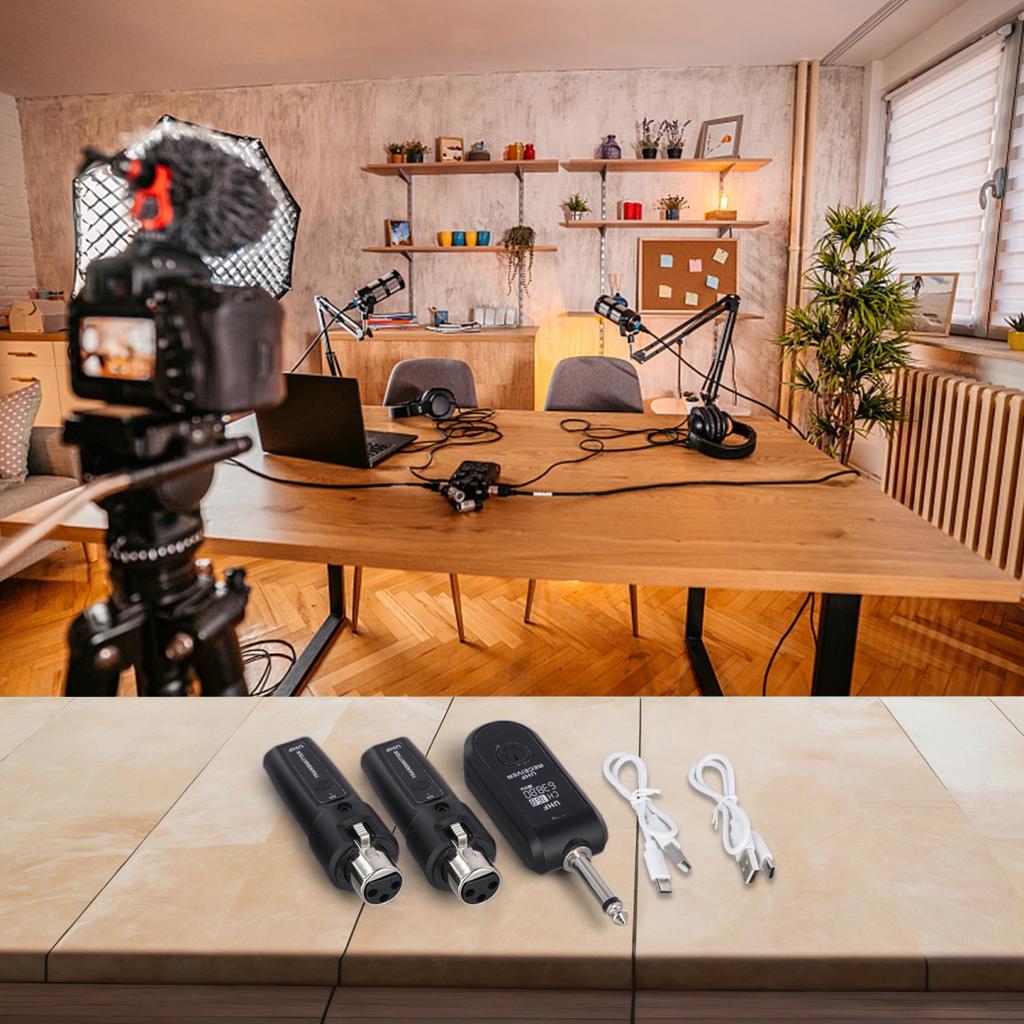 Band Limit 550.25-573.75MHz Guitar Adapter Mic Audio Mixer