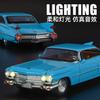 1:32 Cadillac Eldorado 1959 American Luxury Vintage Sedan Alloy Diecast Model Car Home Decoration And Collectibles Hobby Display