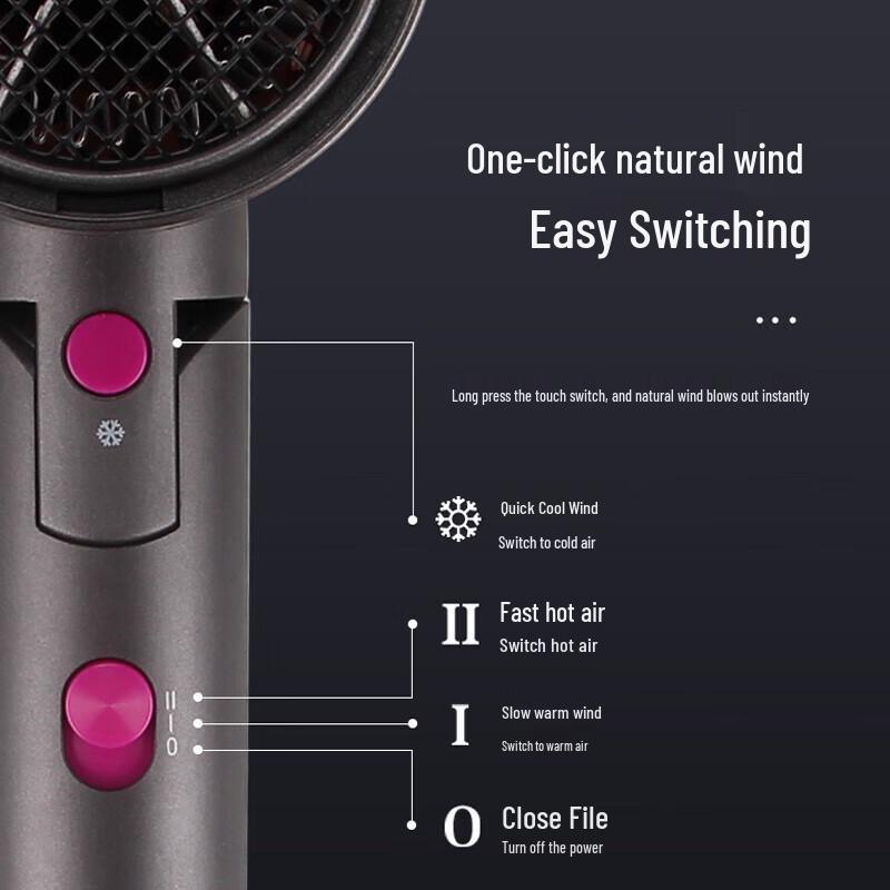 Royalstar RC-180F Folding Hair Dryer