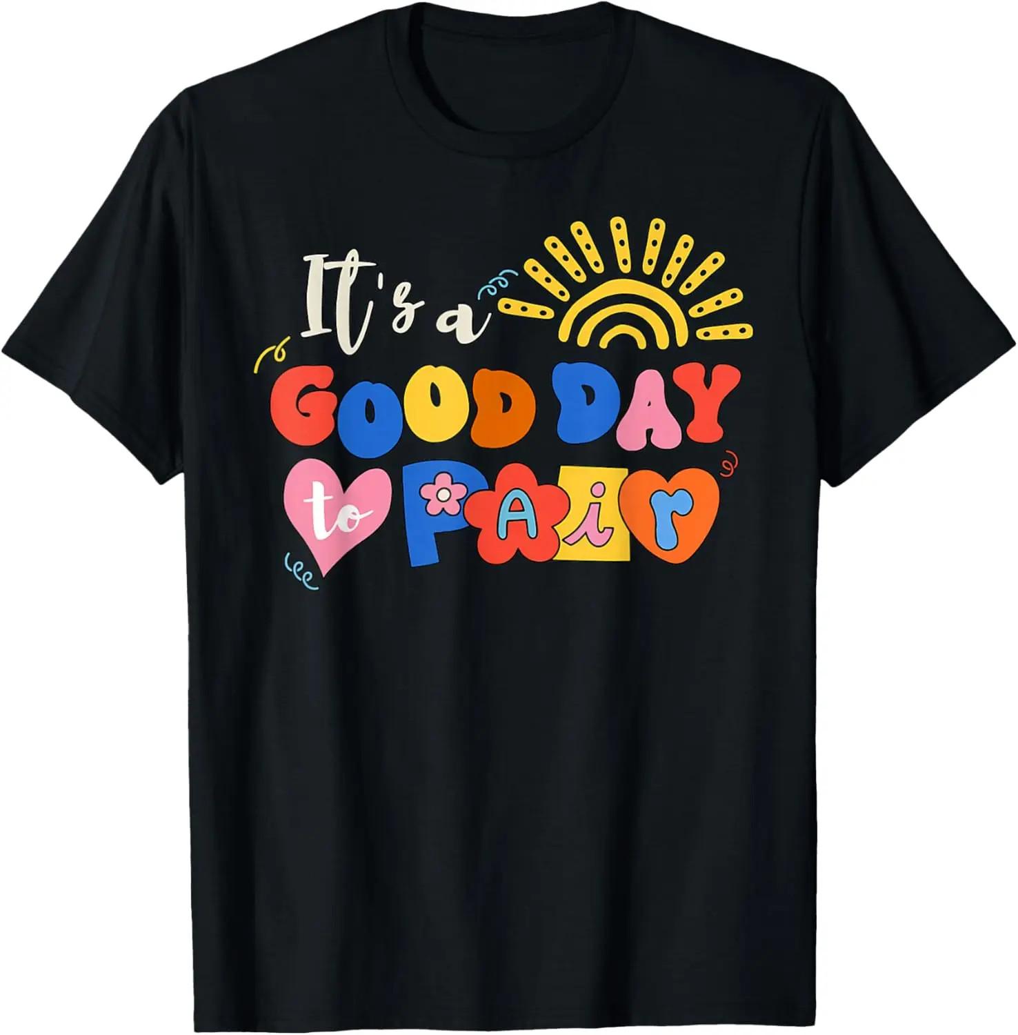 100% Cotton It s A Good Day ABA RBT Behavior Analyst Autism Advocacy T-Shirt S разноцветный