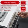 Leisheng SD-220B Strip, Comb & Wire Binding Machine CN plug (adapter included)