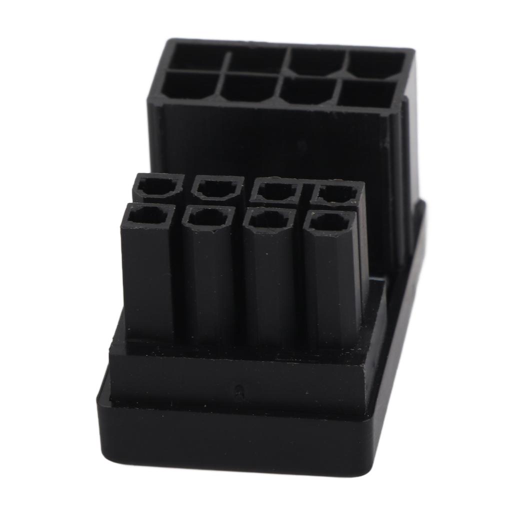 8 Pin GPU PCIE U Turn 180 Degree Angle Power Adapter STD8B Type Graphics Card Connector Power Adapter Board for Desktop