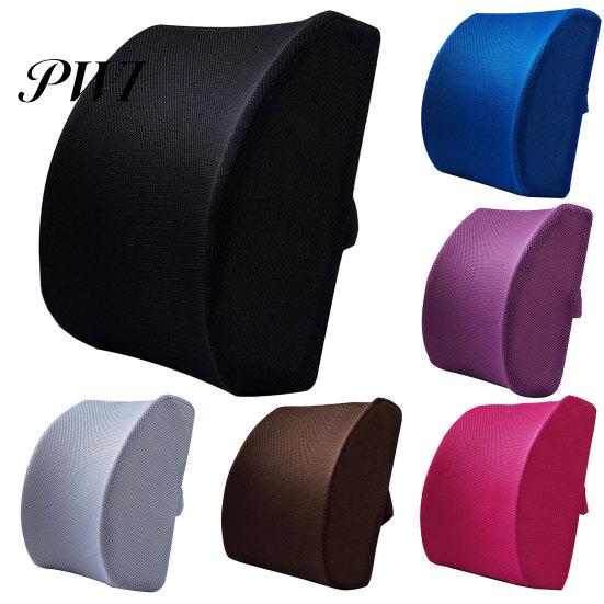 Cars Cushion Adjustable Ergonomic Design Memory Cotton Backs Chair Back for Car Office