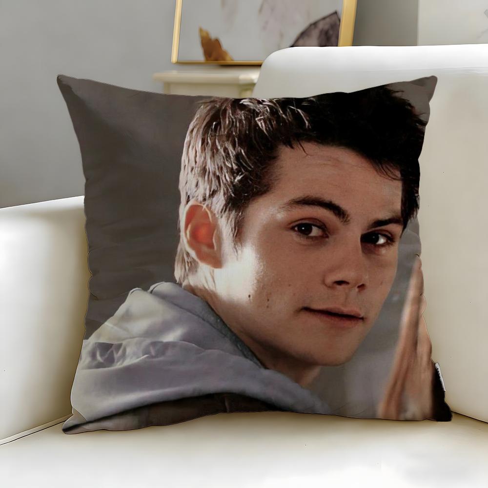 Beliebter Schauspieler Dylan O'Brien Kissenbezug Weich & Leicht zu Waschen – Vielseitig für Sofa, Bett, Reise und Büro