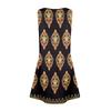 Women's Summer Casual U-shaped Tie Pocket Popular Floral Print Dress