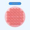 30cm TPE Foot Pad: Multifunctional Back Scrubber with Suction Cup and Long Bristle Brush