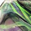 Buntes glitzerndes Netzgewebe Illusionäre Farbfotografie Hintergrund Transparentes Gaze-Kleid Performance-Kleidung Stoff